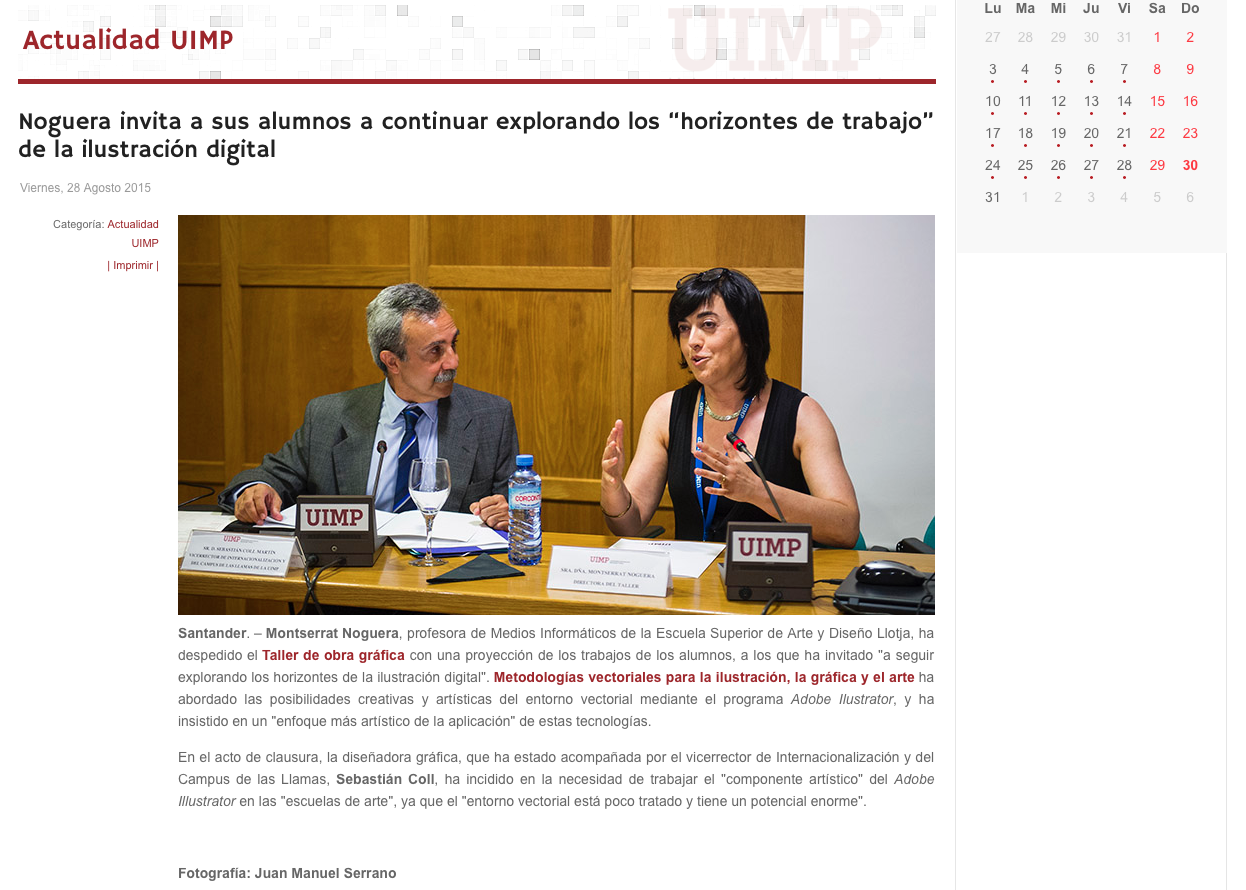 Course of Montse Noguera